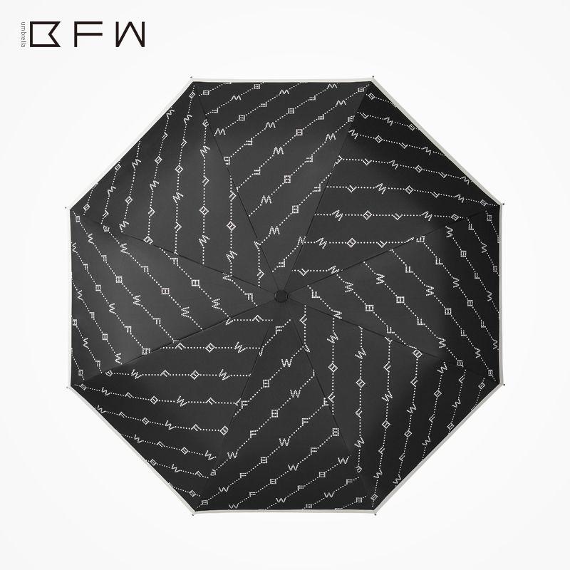 Simple Design Sun Umbrella Sunshade Sunscreen UV Protection Ultra-light Compact Portable Folding Sunny Umbrella Dual-use