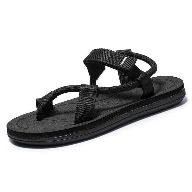 Summer Beach Shoes Men Sandals Roma Leisure Breathable Clip Toe Dual-purpose Sandals Male Soft Shoes