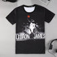 Summer 3D printed short-sleeved T-shirt basketball star T-shirt large size basketball clothes men