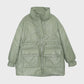 Pure Winter Lightweight Down Jacket Women Thick Warm Batwing Long Sleeve Loose Doudoune Pocket Ultra Light Duck Down