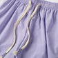 Purple Pants Sports High Waist Drape Loose Loose Feet Summer Wide-legged Casual Thin Pants Women's Summer