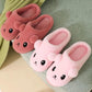 Autumn and Winter Pure Cotton Slippers Indoor Non-slip Soft-soled Shoes Warm Simple Plush Cotton Shoes