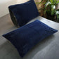 Double-sided Velvet Pillowcase Two-piece Crystal Velvet Pillowcase Single Double Bedroom Pillowcase Plush Warm Pillowcase