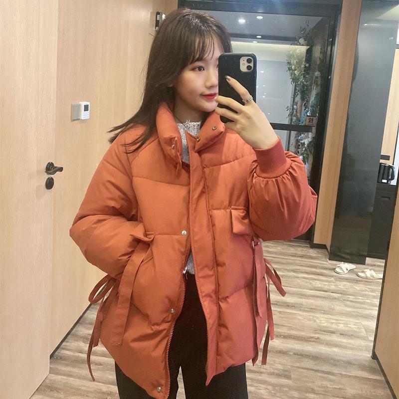 Winter Women's Short Down Down Padded Jacket Winter Thick Coat To Keep Warm Waist Waist Coat Women In Winter