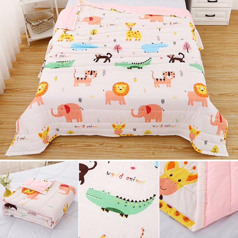 Skin Friendly Summer Cool Quilt Double Air-conditioning Quilt Washed Cotton Quilt Student Single Summer Dormitory Quilt