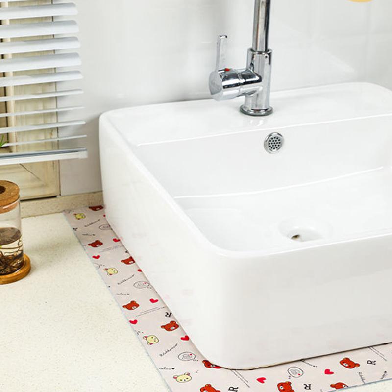 Kitchen Beauty Seam Stickers Sink Self-adhesive Waterproof Stickers Kitchen Sink Bathroom Sink Vanity Electrostatic Absorbent Stickers Can Be Washed