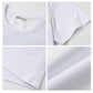 Short-sleeved Men's T-shirt Trend Printing T-cotton White Summer Bottoming Shirt Half-sleeved Men's