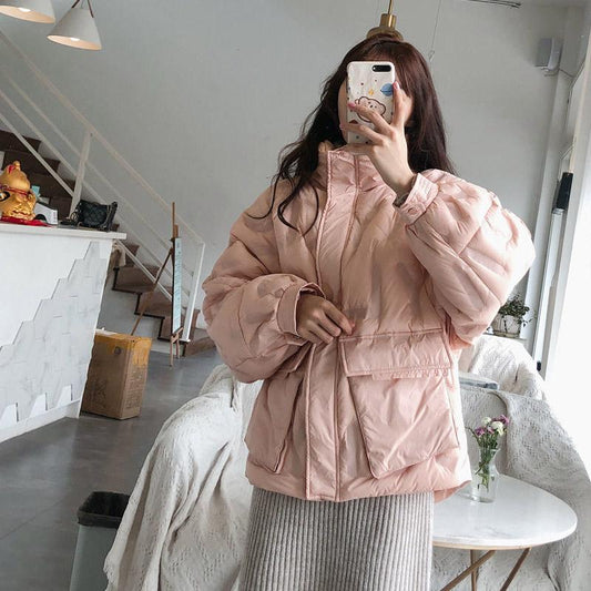 Winter Light and Thin Down Jacket Women's Short Korean Style Loose Fashion Small Little Fragrant Wind Jacket