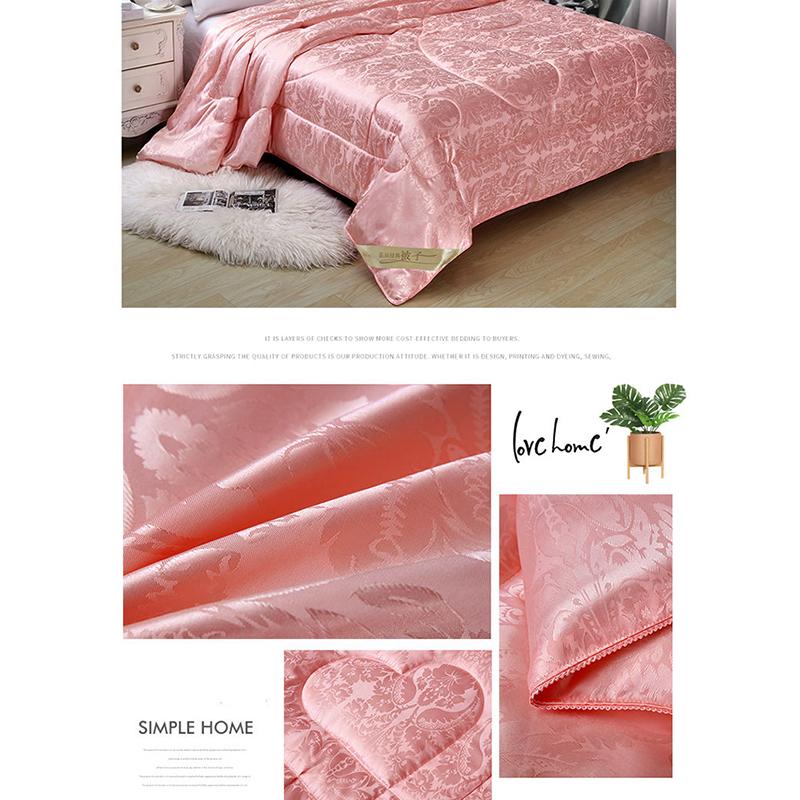 Silk Quilt 100% Mulberry Silk Cotton Quilt Winter Thickening Dormitory Single Warm Winter Quilt Core Double Air-conditioned Quilt