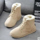 Winter Short Tube Snow Boots Korean Martin Boots Women's Shoes Plus Velvet All-match Cotton Shoes