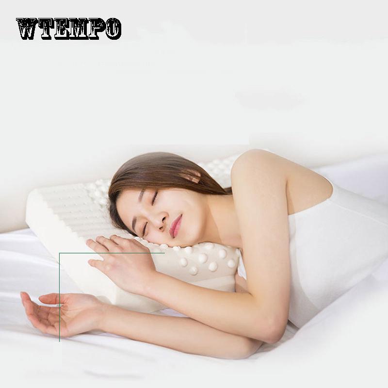 Neck Massage Cervical Pillow Adult Latex Pillow Thai Latex Pillow Import Natural Rubber