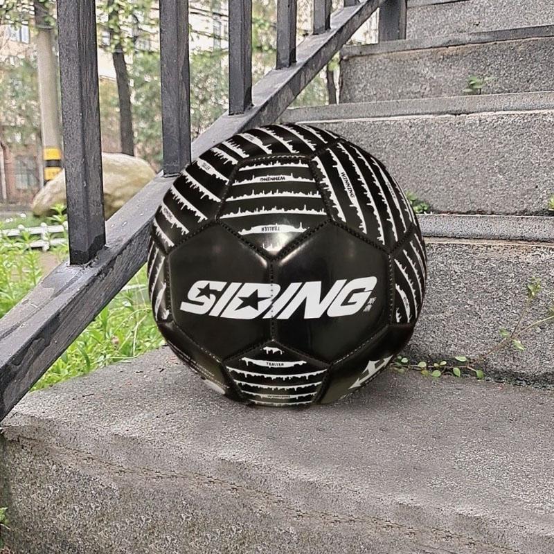 Size 5 BTC Soccer Ball Wearable Soccer PU Leather Football Training and Competition Ball Sporting Goods