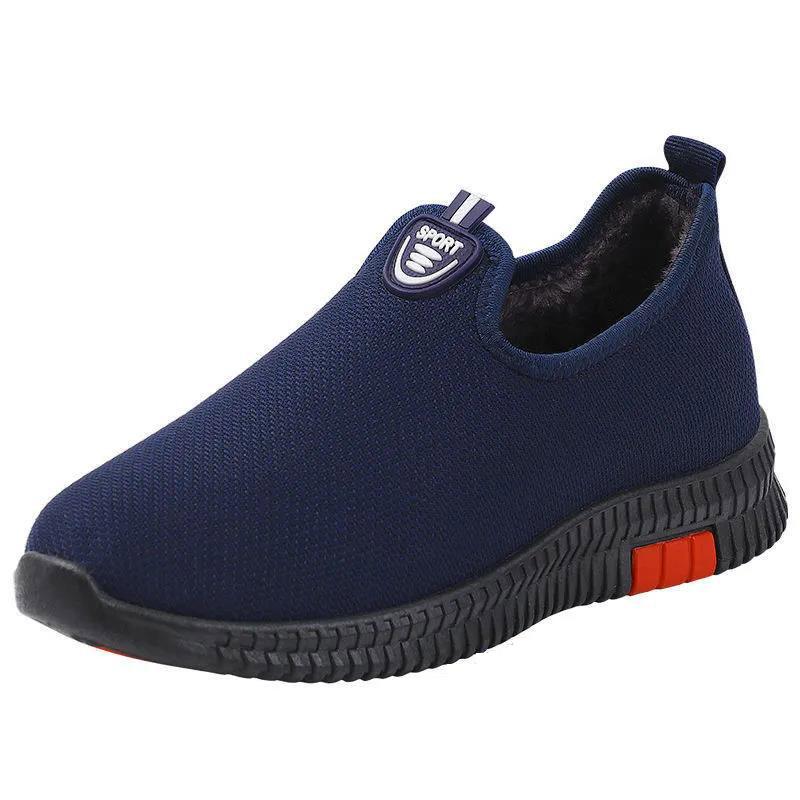 Men's Shoes  for Autumn and Winter Non-slip Thickening and Velvet Cotton Shoes Sports Casual Running Shoes
