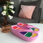 Net Red Flip-flops Female Thick Bottom Summer Outside Wear Sandals Beach Shoes Shake Massage Bathroom Non-slip Slippers