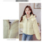 Chic Hooded Cotton Padded Women Parkas  Winter Warm Loose Solid Thicken Female Coats Ladies Zippers Outwear