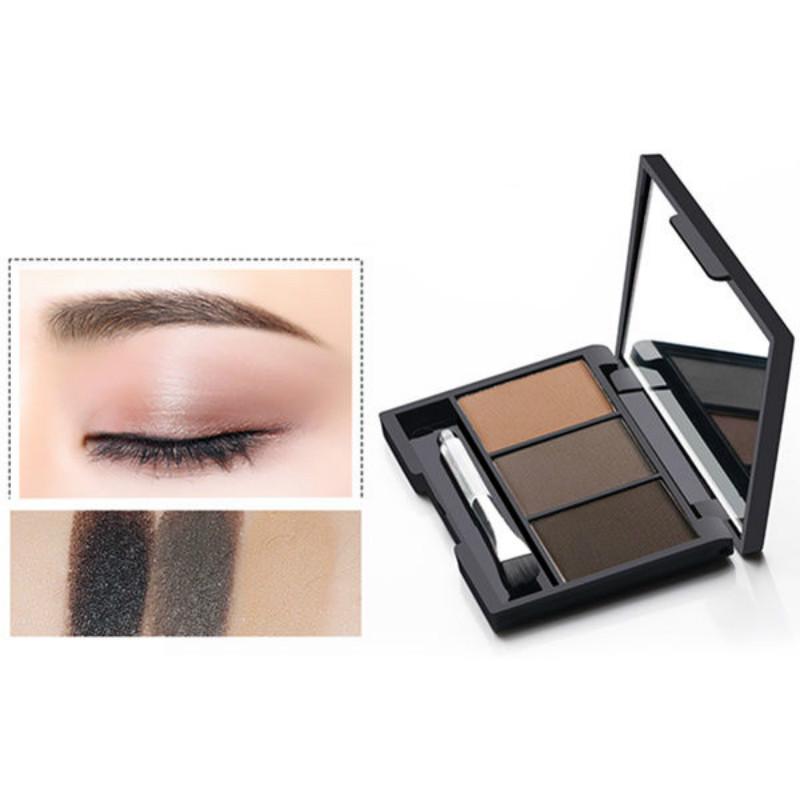 Non-matte eyebrows, eyebrow powder, fine powder student Beginner's Thrush Set Eyebrow Pencil