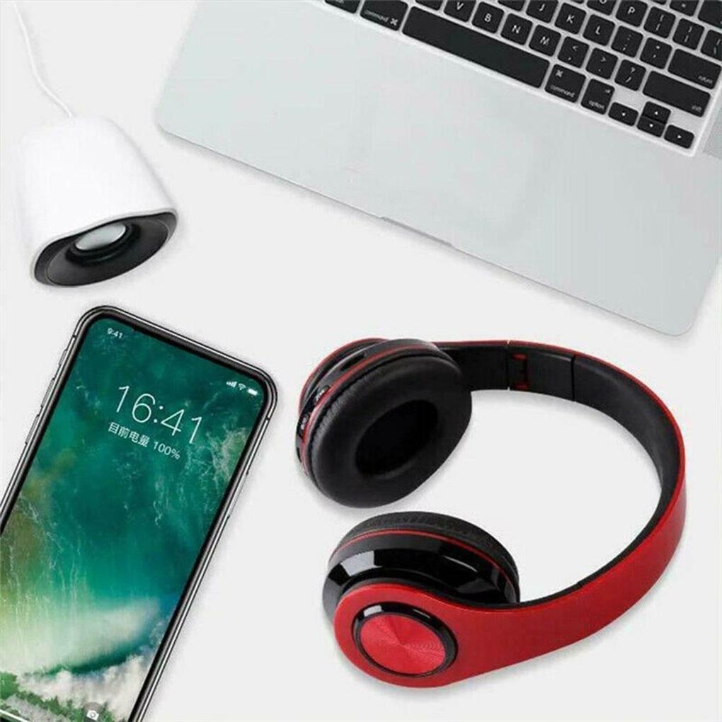 Wilress earphones Bluetooth 5.0 Headset Stereo Noise Canceling Sport Headphone for Computer with Mic