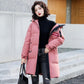 Down Jacket Women's Mid-length Korean Style Tooling Pie To Overcome High-grade Thickened Winter Jacket Warm Cotton Clothes