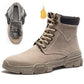 Men's Martin Boots Men Leather Shoes British Style High-top Shoes Men Desert Boots Casual Shoes