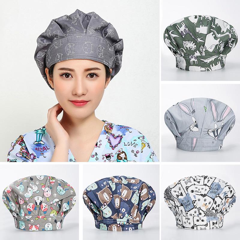 Unisex Surgical Cap Long hair hospital Operating room hat doctor nurse surgery cap medical Scrub Cap
