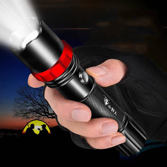 LED Flashlight LED Flashlight Torch Adjustable Zoom Focus Torch T6 Flash Light 18650 Penlight