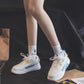 Women's Winter White Shoes with Velvet and Thick Warmth All-match Sports Casual Shoes Board Shoes Cotton Shoes