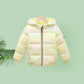 White Duck Down Girl's Down Jacket Autumn and Winter Colorful Short Windproof Warm Jacket