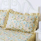 A Pair of Pure Cotton Floral Pillow Cases Pastoral Lace Pillowcases Double Bed Supplies To Increase Pillowcases Universal