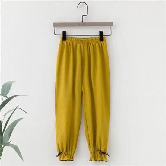 Girls' Mosquito Pants Summer Children's Thin Nine-point Pants Loose Summer Casual Bloomers