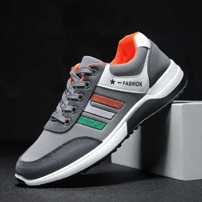 Spring and Autumn Breathable Cloth Shoes All-match Sports Shoes Men's Casual Deodorant Board Shoes Stretch Soles Sports Shoes