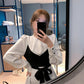 Womens Summer Long Sleeves Midi T-Shirt Dress O-Neck Casual Loose Pullover Tunic Tops A-line Dress