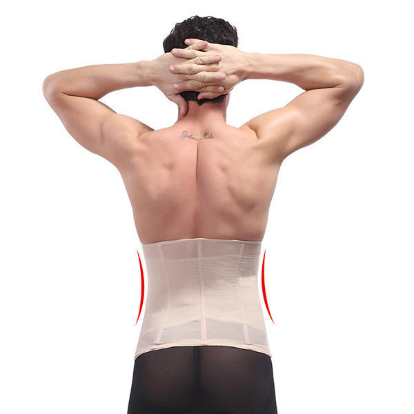 Slimming Belt Belly Strap Body Shaper Man Corset Abdomen Pulling Shaperwear Waist Trainer