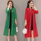 Women's Sun Protection Clothing Sun-Dress Mid-length Plus Size Shawl Loose Outer Chiffon Cardigan Thin Coat Beach