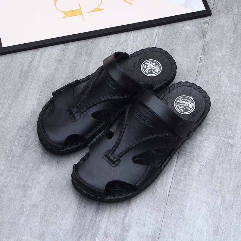 Sandals Male Summer New Casual Beach Shoes Breathable Sandals Slippers