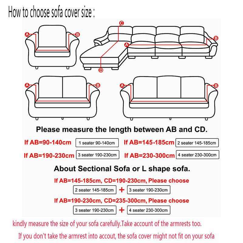 All-inclusive universal sofa cover elastic sofa cover dustproof non-slip cushion sofa cover