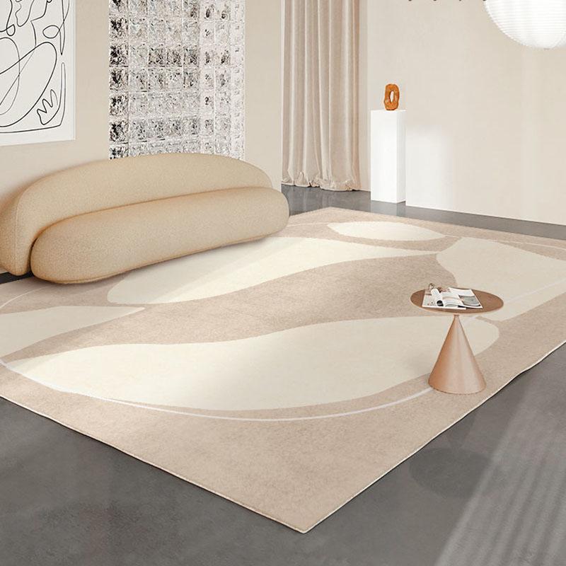 Nordic Abstract Style Carpet Simple Line Carpet for Living Room Bedroom Plush Bedside Art Japanese Style Floor Mat