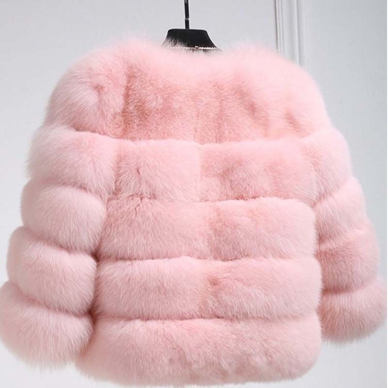 2021 New Faux Fur Coat Women's Autumn and Winter Fashion Temperament Coat Ladies Warm Vest