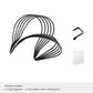 Hat Finishing Storage Shelf Creative Household Wall-mounted Door Behind The Coat and Hat Storage Artifact Dormitory Hook Rack Scarf Rack