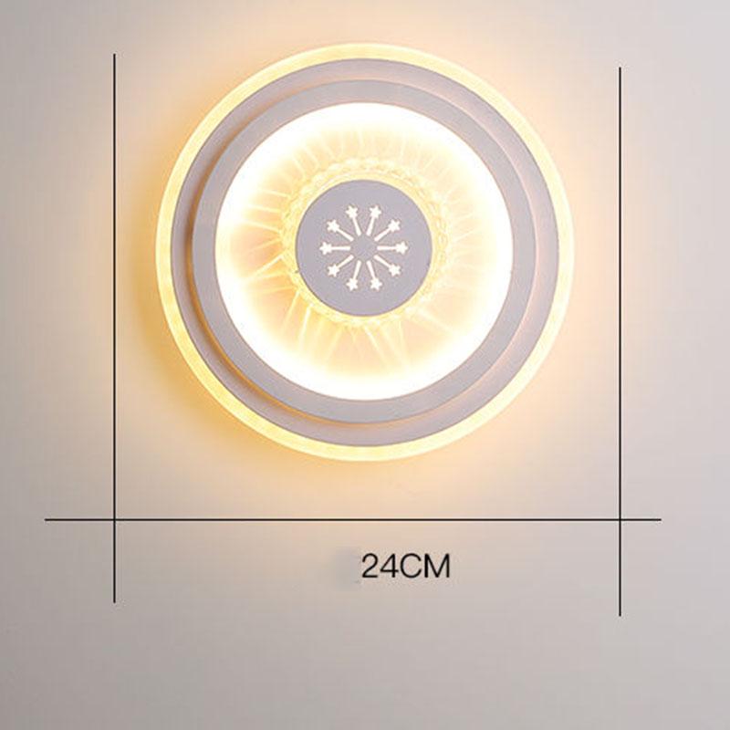 Modern minimalist led wall lamp bedroom bedside lamp living room staircase lamp porch wall lamp