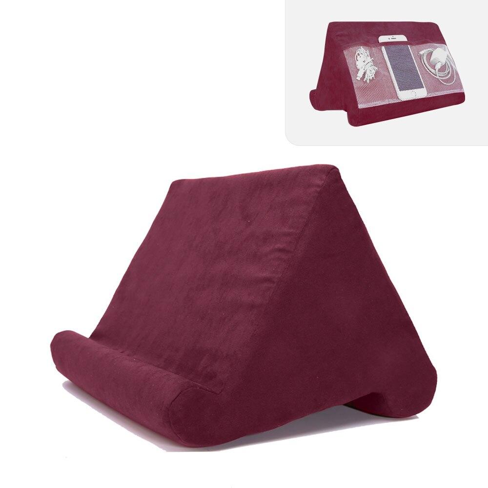 Sponge Pillow Tablet Stand for IPad for Samsung for Huawei for Xiaomi Tablet Holder Phone Support Bed Rest Cushion Tablette Reading Holder