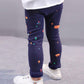 Girls' Leggings Spring and Autumn 1-3-5 Years Old Trousers Children's Pants Feet Pants Stretch Pants Casual Pants