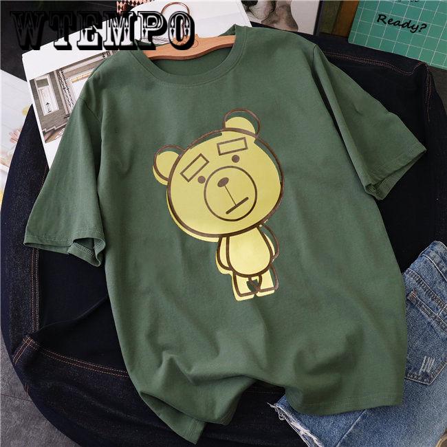 Harajuku Short Sleeve T-shirt Women Hip-hop Tees Womens Print T-shirts Trendy Girls Chic Fashion Top