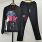 Men's Spring Sports Suit Youth Trend Handsome Casual Solid Color Round Neck Jacket Simple Elastic Long Pants Two-piece Set