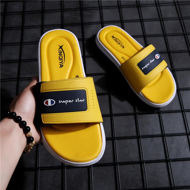 Men's Slippers for Outer Wear Beach Home Non-slip Thick-soled Soft Bottom Sandals