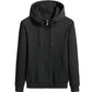 Autumn Winter Spring Thin Comfortable Suit Men's Cardigan Hooded  Jacket Men's Korean Version Casual Thin Sports Men's Top