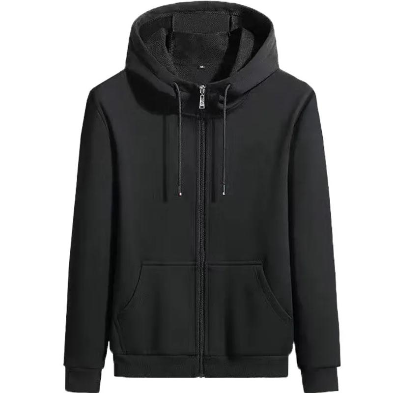 Autumn Winter Spring Thin Comfortable Suit Men's Cardigan Hooded  Jacket Men's Korean Version Casual Thin Sports Men's Top