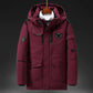 Winter Men's Down Jacket Mid-length Outdoor Thick and Warm Large Size Jacket