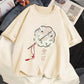 Pure Cotton Round Neck Short Sleeve Large Size Spring and Summer Trend Loose Top Student T-shirt