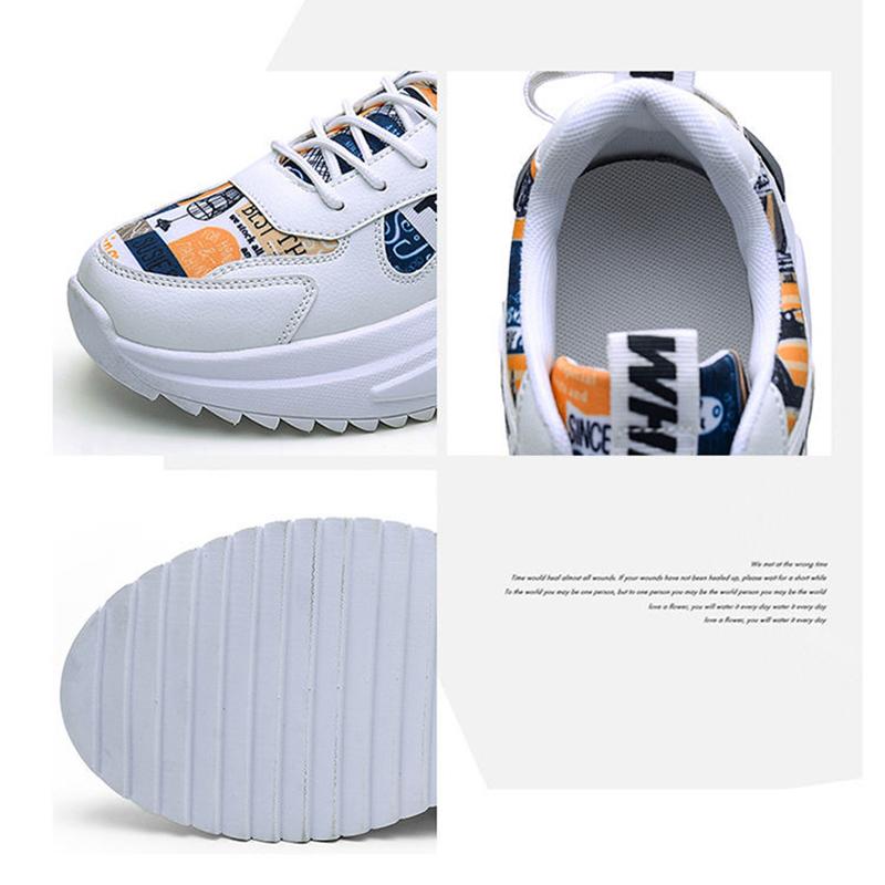 Fashion Men's Sports Shoes Leisure All-match Heightening Shoes Outdoor Running Breathable Clearance Shoes