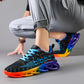 Men's Shoes Spring Breathable Mesh Surface Running Leisure All-match Mesh Surface Non-slip Deodorant Sports Shoes
